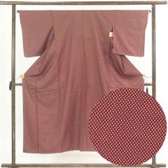 別誂小紋正絹袷しつけ付き未使用創作品 - メルカリ