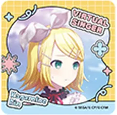 【中古】シール・ステッカー 鏡音リンA(ノーマル小) 「プロジェクトセカイ カラフルステージ! feat. 初音ミク メモステコレクション vol.4 C」