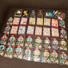 (S5274) 当時物 ポケモン シールダス キラ含む39枚＋おまけ ピカチュウ ライチュウ リザードン ピッピ なみのりピカチュウ ユンゲラー フーディン 誤植ver 等 タイプ別 セット まとめ売り pokemon ポケットモンスター カードダス