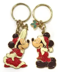 【中古】雑貨 ミッキー＆ミニー キーチェーンセット(2個セット) 「ディズニー・クリスマス2022」 東京ディズニーリゾート限定