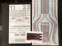 タミヤ マルティニポルシェ935 1/12 カルトグラフ製デカールとシート