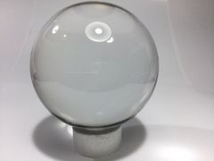 61.7mm：天然石水晶玉・白水晶球（Crystal Ball）：天然石水晶球鑑別書付：品質評価＝高品質AA：商品管理No,8414：パワーストーン「守護石・開運」置物に最適