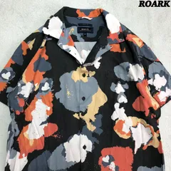 ROARK ロアークリバイバル レーヨン100 オープンカラーシャツ アロハ ROARK ロアークリバイバル レーヨン100 オープンカラーシャツ