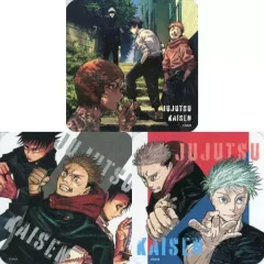 【中古】コースター 集合 アートコースター3枚セット 「呪術廻戦 アートコースター 第3弾」 全種セット購入特典
