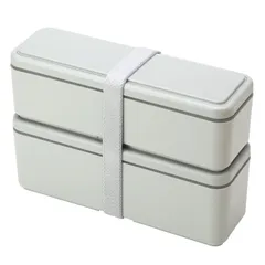 【人気商品】S+L スリム オイスターGY Fitシリーズ 保冷剤一体型 ランチボックス 0101-0178 GEL-COOL 三好製作所