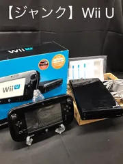 F1【ジャンク】Wii U 本体　黒　32GB