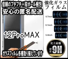 【2.5D・iPhone12ProMax】最新版強化ガラスフィルム