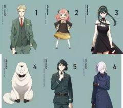[Used] Anime DVD SPY×FAMILY First Press Limited Edition Complete Set of 6 Volumes