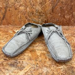 Clarks ORIGINALS レザーシューズ UK8G 26.0cm ベージュ スエード クラークス オリジナルズ ユーズド USED 古着