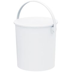 JEJアステージ(JEJ Astage) 座れるバケツ フェルマー ホワイト 20L インテリア雑貨 おもちゃ収納 アウトドア 耐荷重150kg 幅34×奥行33.5×高さ33.3cm 1