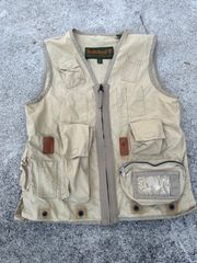 Timberland Weathergear ティンバーランド　ベスト　ベージュ　サイズXS