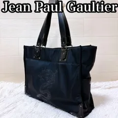 入手困難✨ ジャンポールゴルチエ トートバッグ ドラゴン ナイロン ブラック Jean-Paul GAULTIER - 希少 ジャンポールゴルチエ ドラゴン
