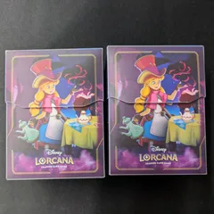 ディズニーロルカナ デッキケース ピンバッジ プロモ 各2個セット