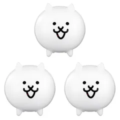 BANDAI カプキャラ にゃんこ大戦争 10周年 Special × ネコ 3個セット ガチャガチャ カプセルトイ 