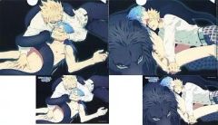 [Used] Clear File Virus & Aoba / Trip & Aoba Mini Clear File & Postcard "PC Software DRAMAtical Murder re:connect" Nitroplus Online Store Pre-order Bonus