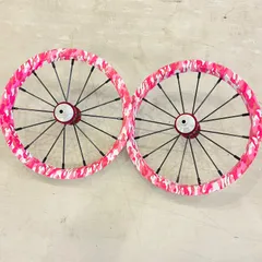 ジプシー　ランバイク　ホイール　カーボン　12インチ　中古　バトン　セラミック ジプシーランバイクホイールカーボン12インチ中古バトンセラミック