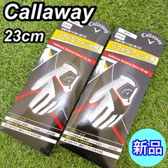 新品 2枚セット キャロウェイ(Callaway) ゴルフグローブ WARBIRD 23 左手着用 メンズ