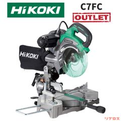 未使用 HiKOKI ハイコーキ 190mm 卓上丸のこ AC100V 両傾斜45° LEDライト付 (チップソー別売り) C7FC 木工 切断機 リプロス 電動工具 丸ノコ マルノコ 丸鋸