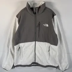 古着 ザ・ノースフェイス THE NORTH FACE フルジップフリースジャケット デナリジャケット ワンポイント ポーラテック L  ホワイト レディース