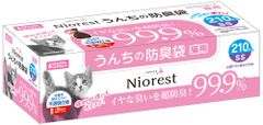 マルカン ﾆｵﾚｽﾄ うんちの防臭袋 SSサイズ210枚入り 猫用