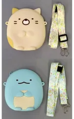 【中古】バッグ 全2種セット キャラ型シリコンポーチ 「すみっコぐらし」