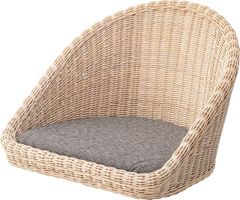 カンナ ローチェア ウォールナット リアルスタイル 中古 - メルカリ