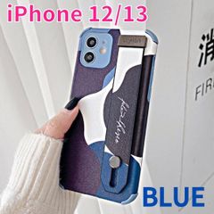 iPhone 12 13 ソフトケース ベルト付きカバー 韓国 オシャレ 可愛い