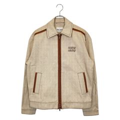 MIU MIU ミュウミュウ 22SS ジャカード キャンバス ブルゾン