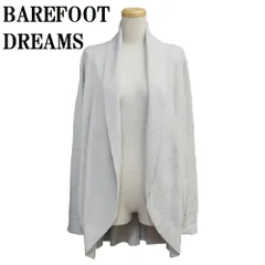 ベアフット ドリームズ BAREFOOT DREAMS COZYCHIC LITE B423 37 サークル カーディガン ショール ブランケット レディース シルバー S M Lのサムネイル