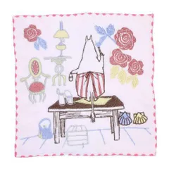 【メール便】ムーミン グッズ ミニタオル 北欧 キャラクター シャーリングハンカチタオル