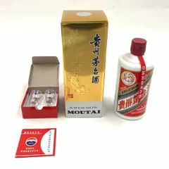 貴州茅台酒500ml 43%マオタイ酒　ミニグラス付き 貴州茅台酒 (キシュウチダイシュ) マオタイ酒 500ml