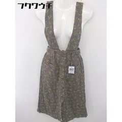 ◇ ●美品● ◎ Crisp クリスプ タグ付 花柄 2way 膝下丈 ジャンパー スカート サイズF グレー系 マルチ レディース  【中古】 【1112080005178】のサムネイル