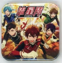 【中古】バッジ・ピンズ 流星隊 スクエア缶バッジ 「CD あんさんぶるスターズ! ユニットソングCD 2nd vol.5 流星隊」 アニメイト購入特典