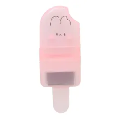 【メール便】ふあみい 消しゴム アイス型ローラー消しゴム うさぎ カミオジャパン 新学期準備文具 かわいい グッズ のサムネイル