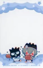 【中古】キャラカード 碧棺左馬刻×バッドばつ丸 クリアカード 「ヒプノシスマイク-Division Rap Battle- SANRIO NAKAYOKU EDIT アニメイトフェア2023」 対象商品購入特典