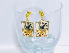 チップとデールのピアス