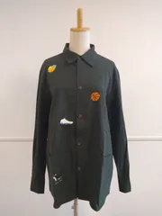 Tribu-To Embroidery Jacket トリビュート エンブロイダリー ミリタリージャケット カーキ オリーブ 刺繍