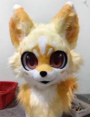 作家さま 狐のぬいぐるみ アートドール ハンドメイド - メルカリ