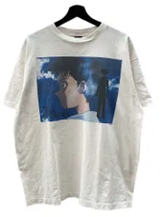 セントマイケル SAINT MICHAEL × EVANGELION エヴァンゲリオン SHINJI T-Shirt 碇シンジ Tシャツ 17使徒 RADIO EVA 半袖 カットソー 白 Tシャツ キャラクター ホワイト XLサイズ 104MT-1280