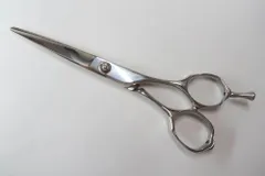 ミズタニシザー　セニングシザー　理容師　美容師　シザー ✨美品✨ MIZUTANI ミズタニシザー セニング 右 ケース付 美容