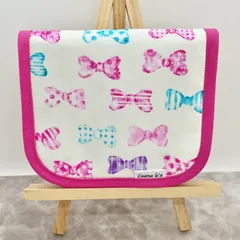 《カラフルリボン》移動ポケット＊サニタリーポーチ＊クリップ付き