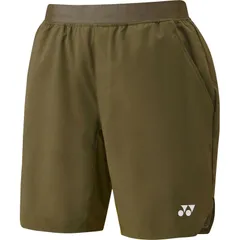 YONEX ヨネックス ユニハーフパンツ テニス ゲームパンツ (15198-679)、オイルブラウン