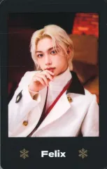 【中古】コレクションカード(男性) Stray Kids/Felix(フィリックス)/裏面黒/「Stray Kids Xmas POPUP STORE 2023」フォトカード
