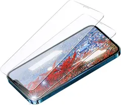 iPhone 12Promax_クリア極薄タイプ 2枚セット iphone12pro max ガラスフィルム iphone12 pro max 保護フィルム 薄い アイフォン12 pro max 強化ガラス フィルム iphone12 pro max用 画面保