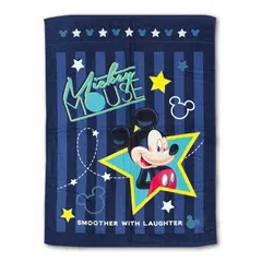 【新品】お昼寝ケット タオルケット ミッキーマウス ディズニー 男の子  綿100% 85×115cｍ 制菌 子供 キッズ ネイビー かわいい disney 丸眞 メール便