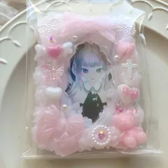 ୨୧ホイップデコトレカケース ピンクリボン　B8縦入れ