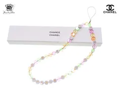 シャネル ノベルティ チャンスストラップ 4色ビーズ ココマーク 2023 香水 発売イベント限定 CHANEL CHANCE【New 新品】