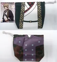 【中古】バッグ(キャラクター) F. 風間千景 桜あられ入り巾着(おまけシール1枚付き) 「薄桜鬼」 ムービック通販限定