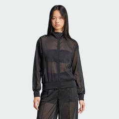 アディダスオリジナルス adidas Originals アディカラー シアートラックトップ ストリートファッション レディース KRI40 JN6130 WOMEN ADICOLOR SHEER TRACK TOP BLACK