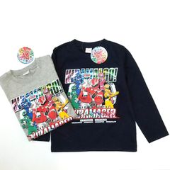 キラメイジャー 長袖Tシャツ  ロンT  110  ネイビー